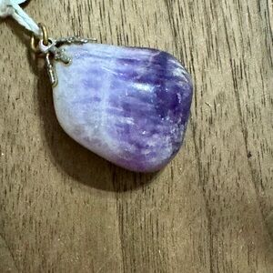 Unique Amethyst !  This is a beautiful and versatile pendant